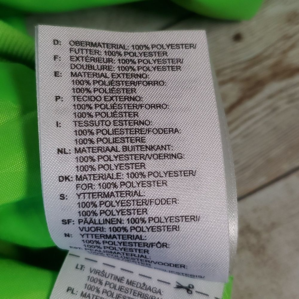 Adidas x Pharrell Williams Neon Green Bomber Track Top‎ Jacket Size Medium - Picture 9 of 13